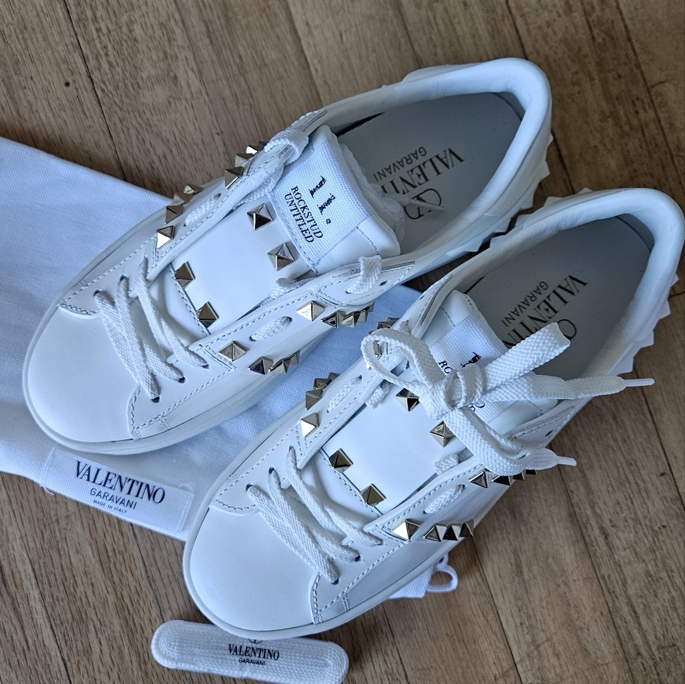 Rockstud Valentino Platform Sneakers